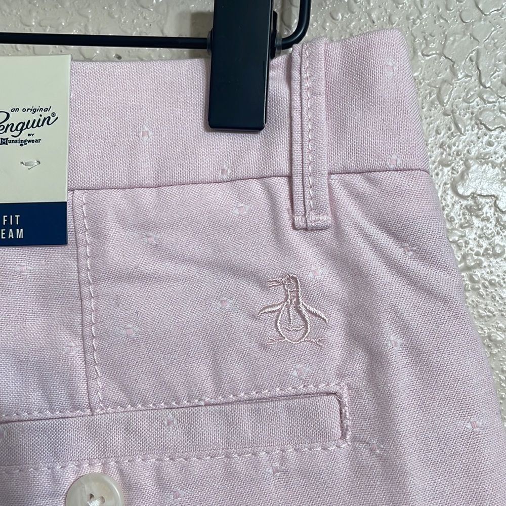 ORIGINAL PENGUIN pink bermuda shorts - Picture 5 of 13
